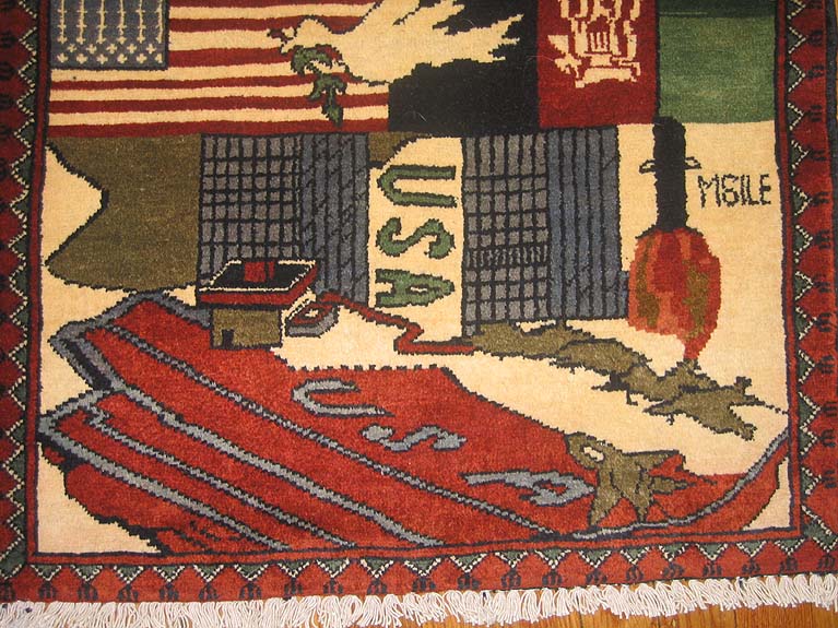 For sale: Afghan War Rug or Conflict Carpet