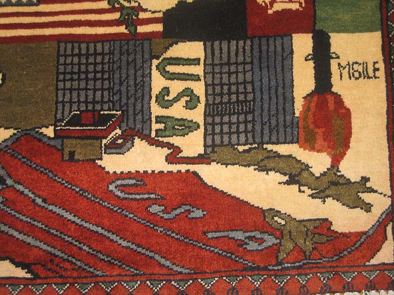 For sale: Afghan War Rug or Conflict Carpet