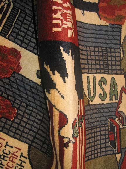 For sale: Afghan War Rug or Conflict Carpet