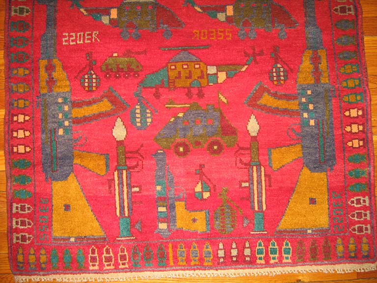 For sale: Afghan War Rug or Conflict Carpet