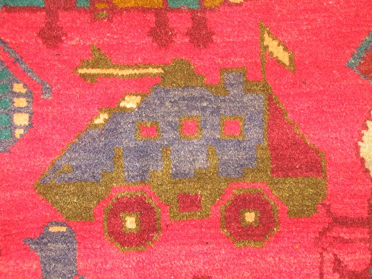 For sale: Afghan War Rug or Conflict Carpet