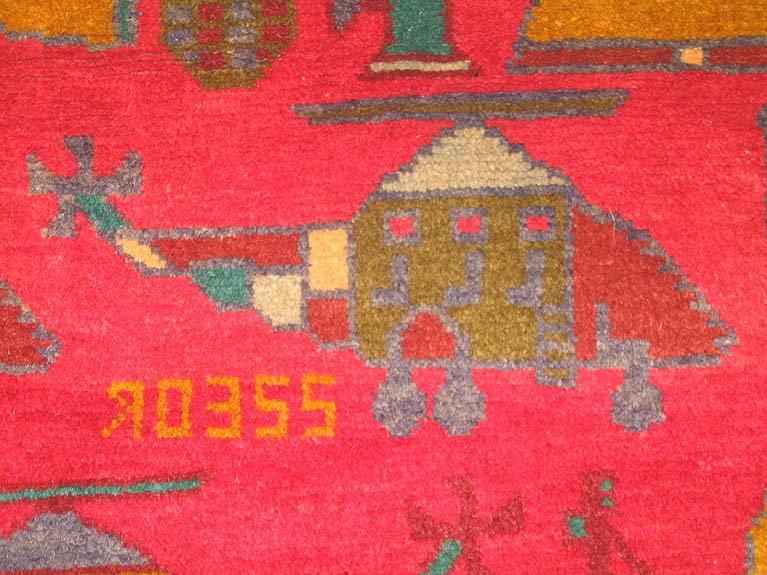 For sale: Afghan War Rug or Conflict Carpet