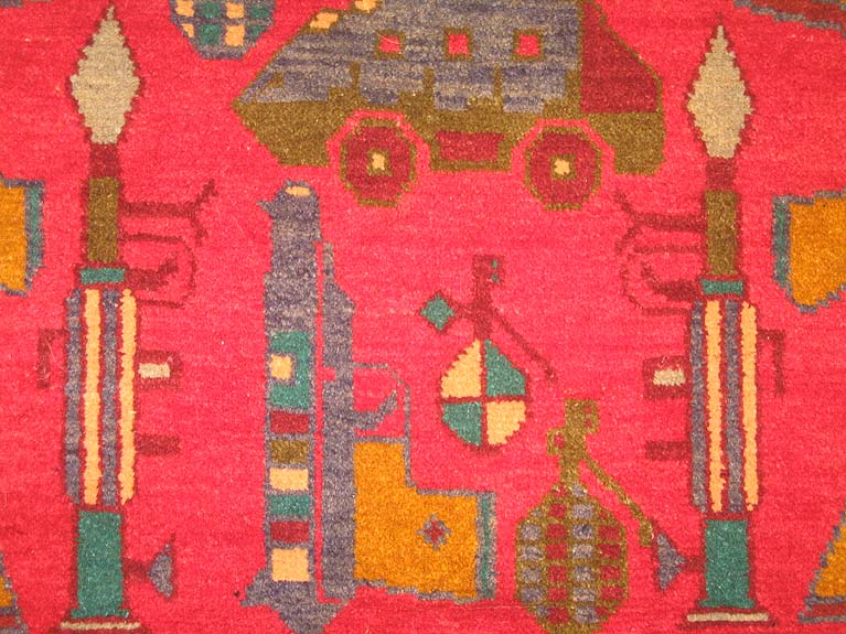 For sale: Afghan War Rug or Conflict Carpet