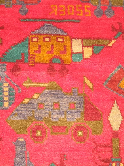 For sale: Afghan War Rug or Conflict Carpet