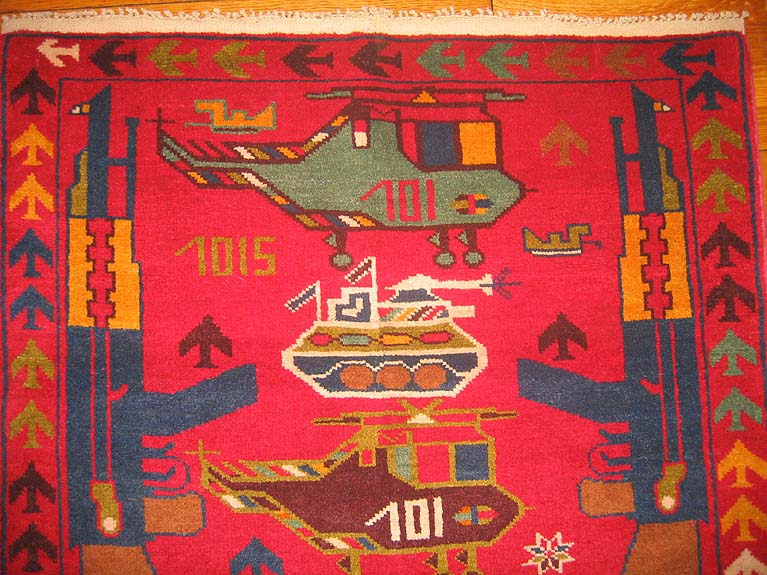 For sale: Afghan War Rug or Conflict Carpet