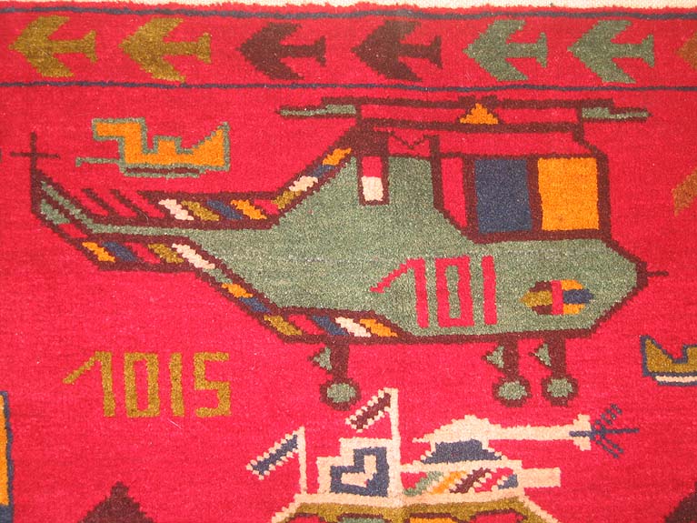 For sale: Afghan War Rug or Conflict Carpet