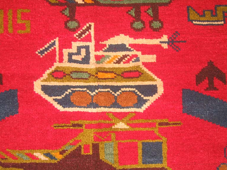 For sale: Afghan War Rug or Conflict Carpet