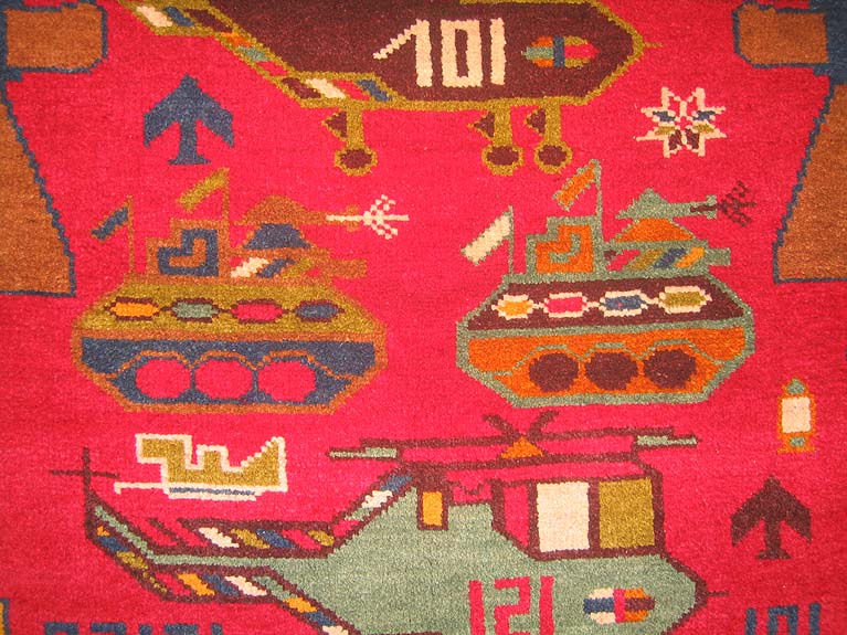 For sale: Afghan War Rug or Conflict Carpet