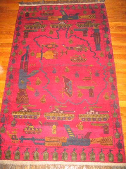 Hand woven carpet from Afhanistan for sale