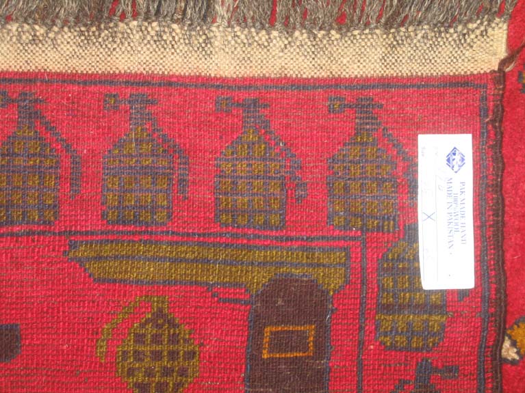 For sale: Afghan War Rug or Conflict Carpet