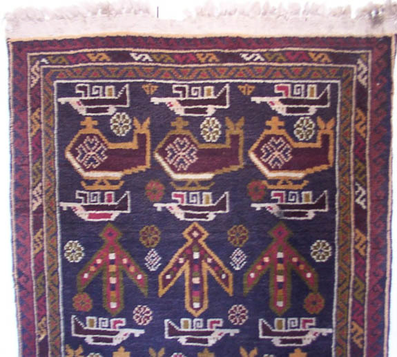 For sale: Afghan War Rug or Conflict Carpet