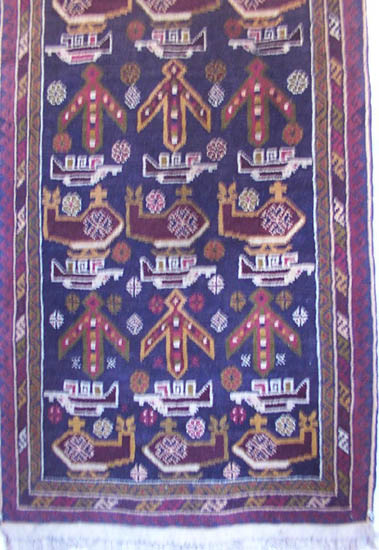 For sale: Afghan War Rug or Conflict Carpet