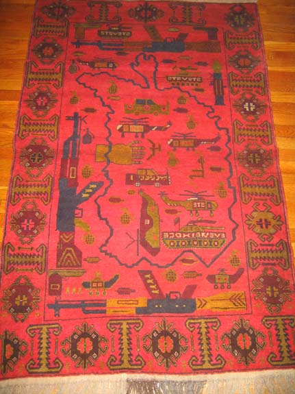 Hand woven carpet from Afhanistan for sale