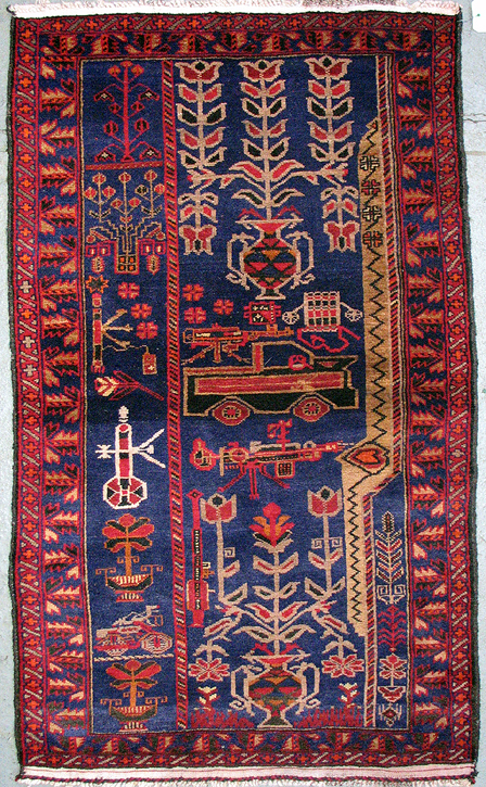 For sale: Afghan War Rug or Conflict Carpet