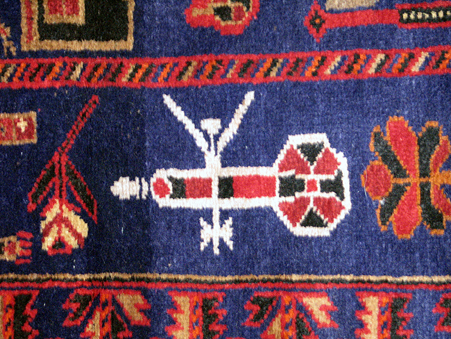 For sale: Afghan War Rug or Conflict Carpet