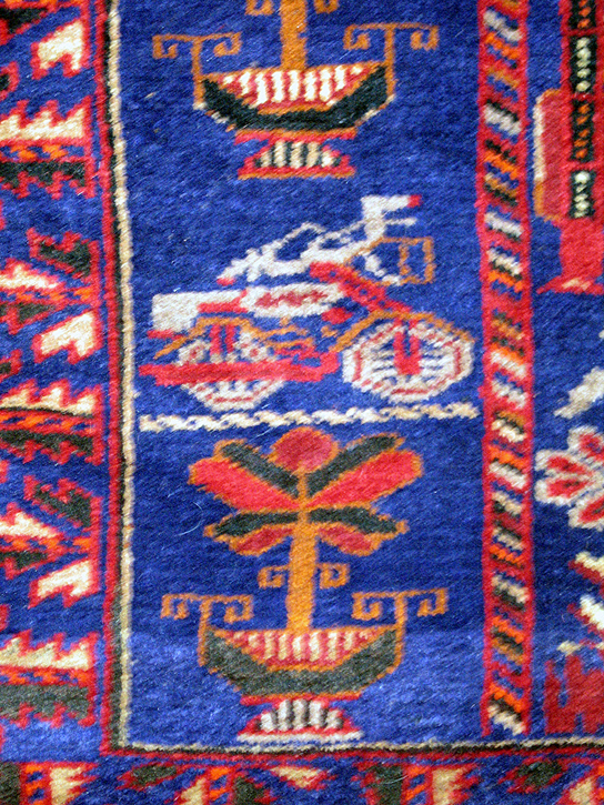 For sale: Afghan War Rug or Conflict Carpet