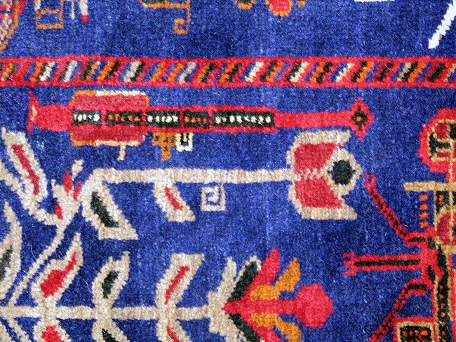 For sale: Afghan War Rug or Conflict Carpet