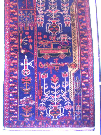 For sale: Afghan War Rug or Conflict Carpet