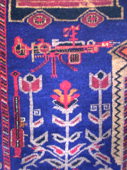 For sale: Afghan War Rug or Conflict Carpet