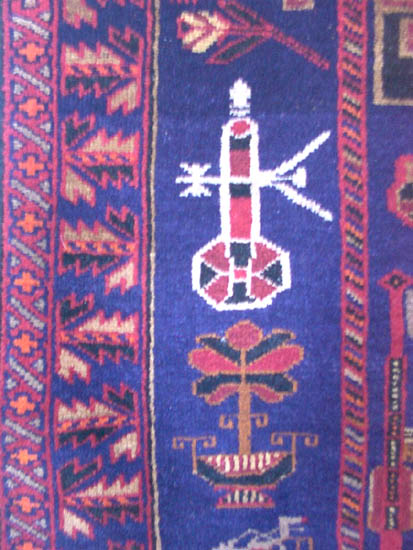 For sale: Afghan War Rug or Conflict Carpet