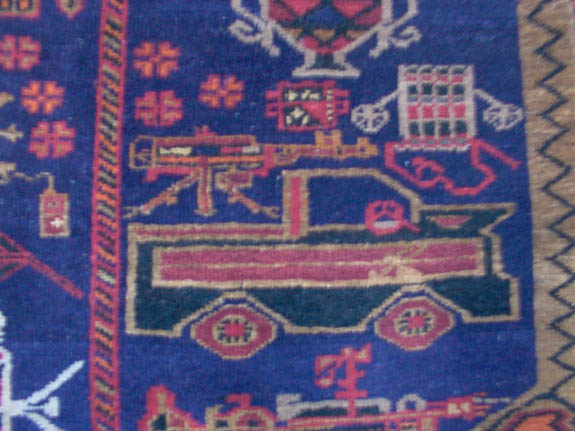 For sale: Afghan War Rug or Conflict Carpet