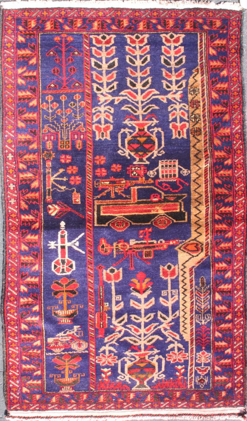 For sale: Afghan War Rug or Conflict Carpet