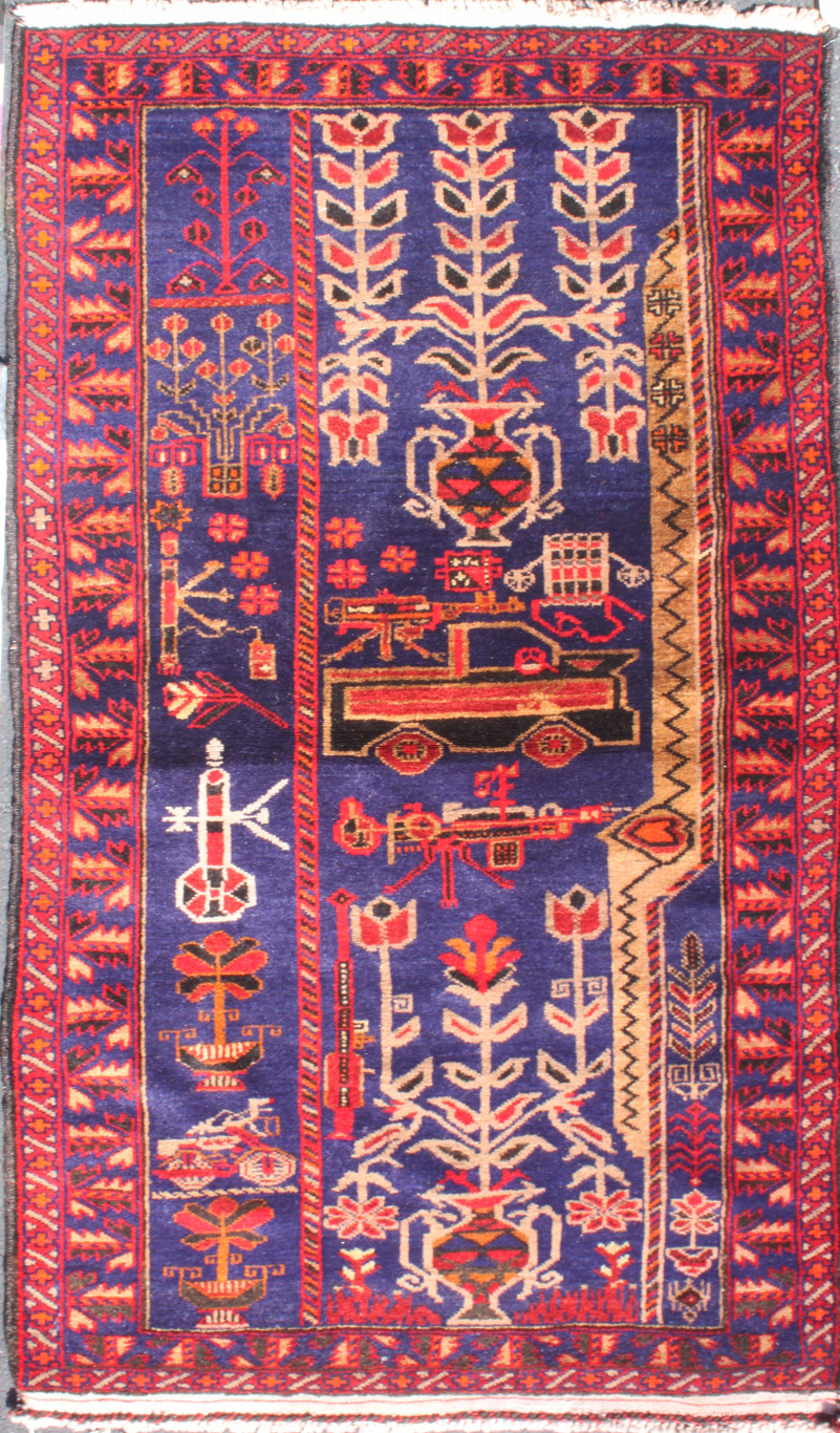 For sale: Afghan War Rug or Conflict Carpet