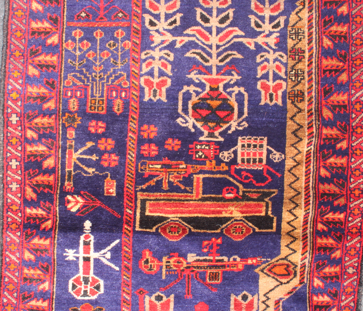 For sale: Afghan War Rug or Conflict Carpet