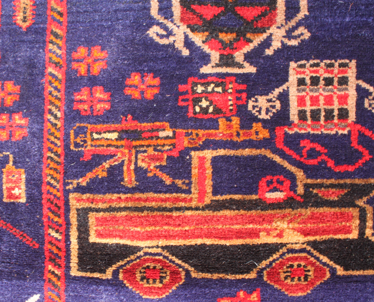 For sale: Afghan War Rug or Conflict Carpet