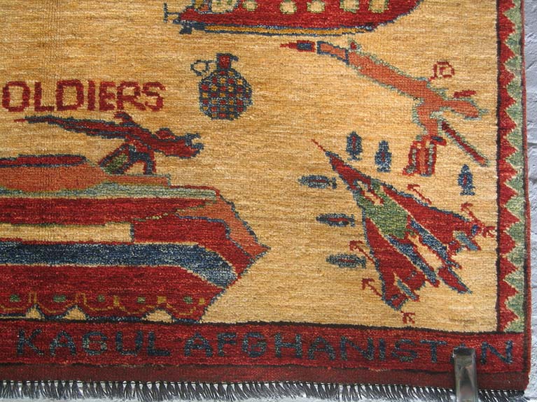 For sale: Afghan War Rug or Conflict Carpet