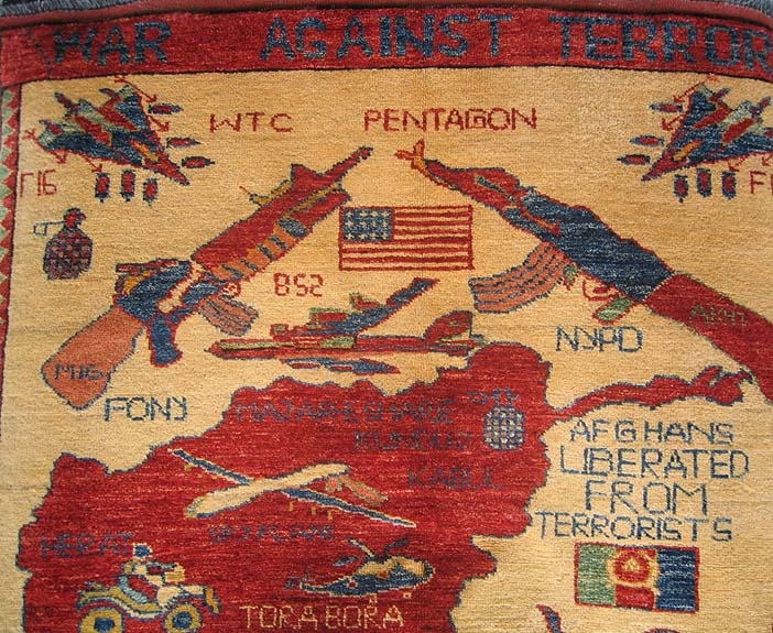 For sale: Afghan War Rug or Conflict Carpet