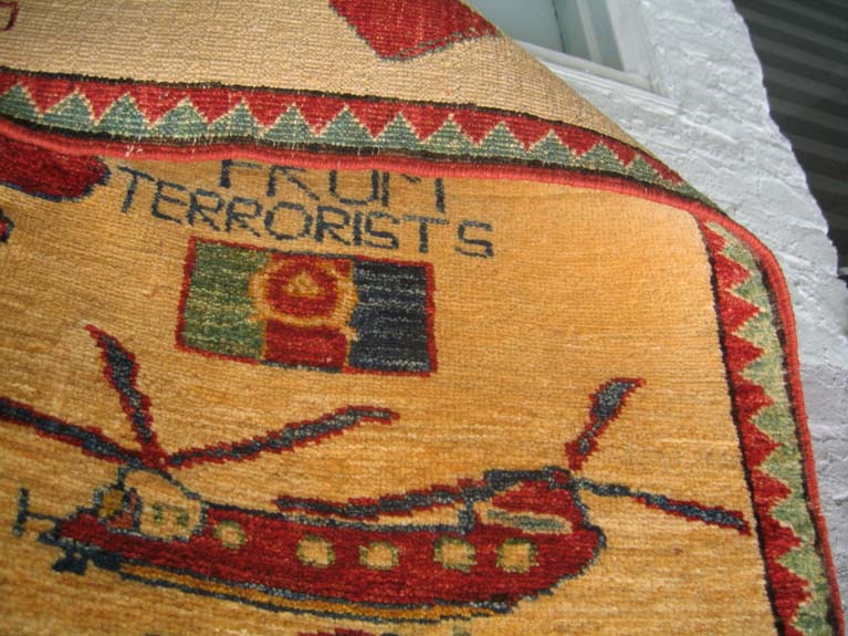 For sale: Afghan War Rug or Conflict Carpet