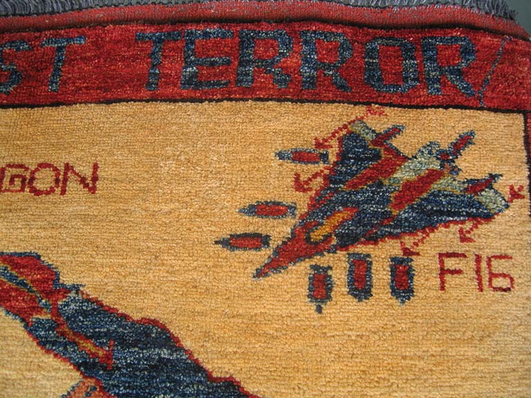 For sale: Afghan War Rug or Conflict Carpet