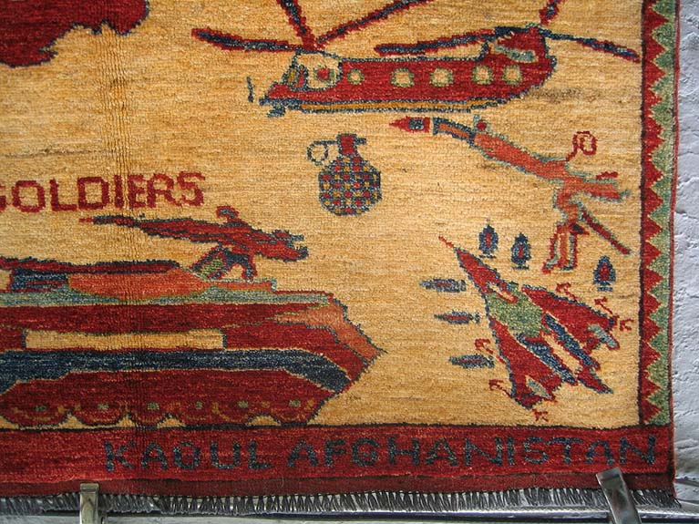 For sale: Afghan War Rug or Conflict Carpet