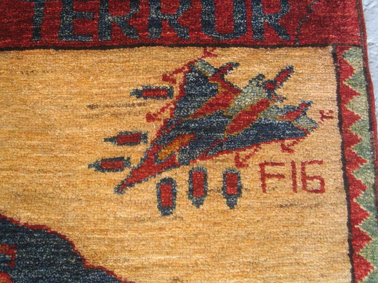 For sale: Afghan War Rug or Conflict Carpet