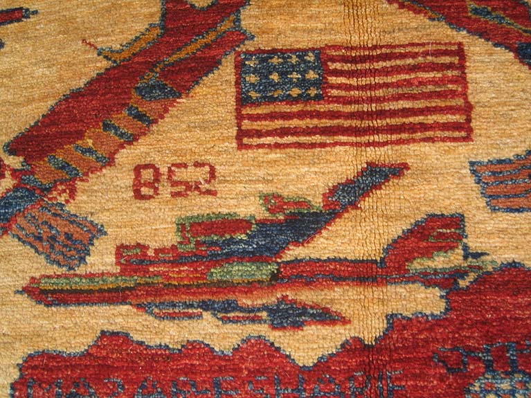 For sale: Afghan War Rug or Conflict Carpet