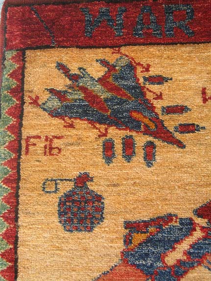 For sale: Afghan War Rug or Conflict Carpet