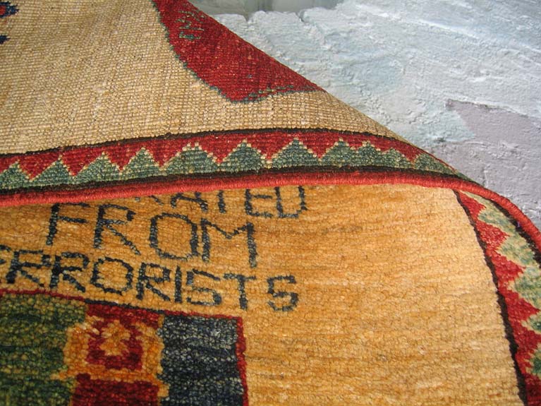 For sale: Afghan War Rug or Conflict Carpet