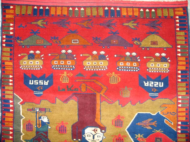 For sale: Afghan War Rug or Conflict Carpet