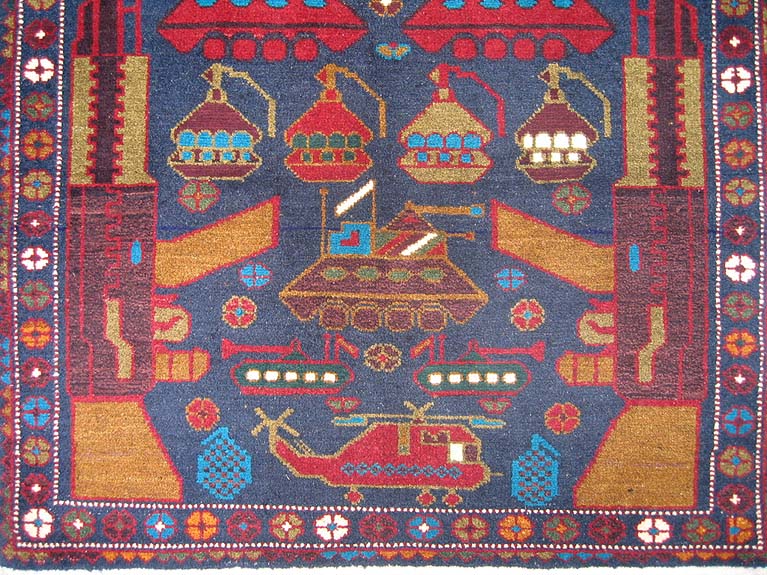 For sale: Afghan War Rug or Conflict Carpet