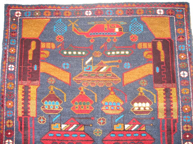 For sale: Afghan War Rug or Conflict Carpet