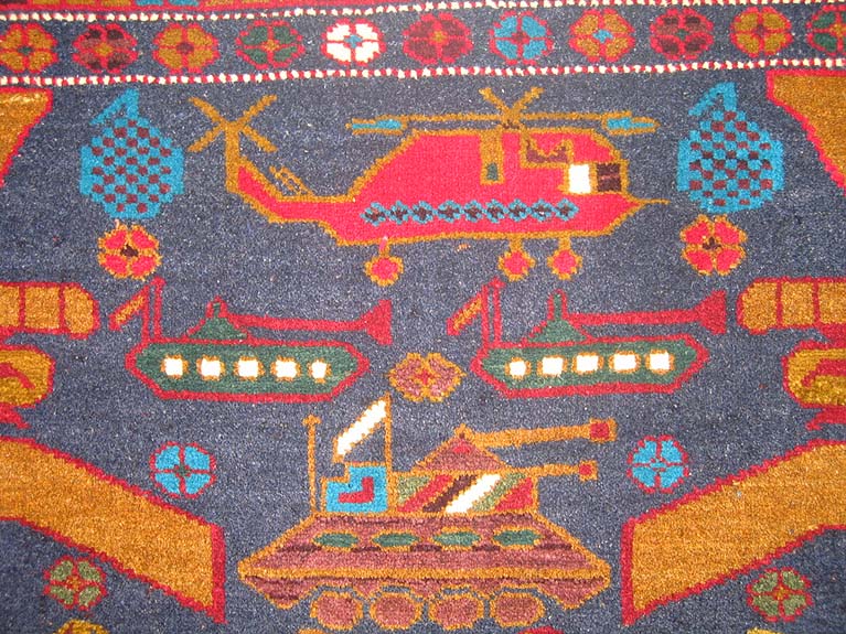 For sale: Afghan War Rug or Conflict Carpet