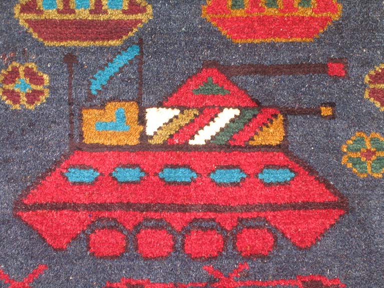 For sale: Afghan War Rug or Conflict Carpet