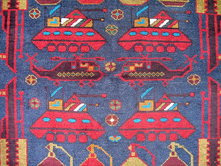 For sale: Afghan War Rug or Conflict Carpet