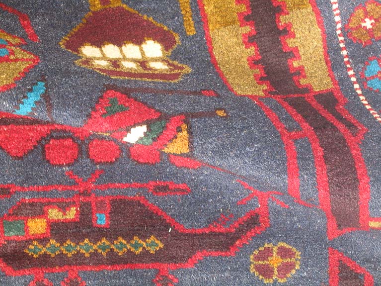 For sale: Afghan War Rug or Conflict Carpet