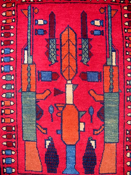 For sale: Afghan War Rug or Conflict Carpet