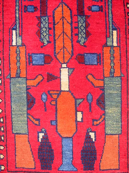 For sale: Afghan War Rug or Conflict Carpet