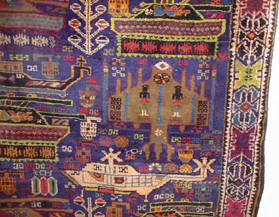 For sale: Afghan War Rug or Conflict Carpet