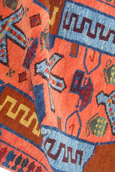 For sale: Afghan War Rug or Conflict Carpet