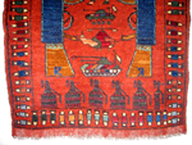 For sale: Afghan War Rug or Conflict Carpet